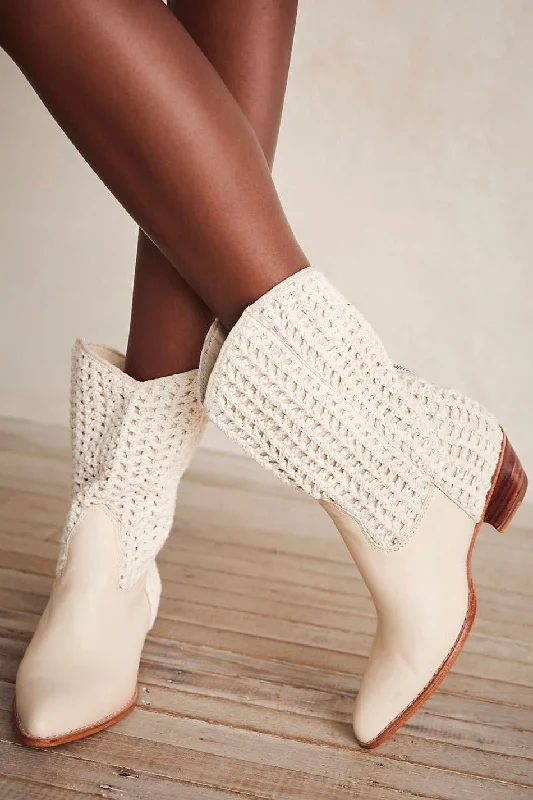 Limited Time Offer SELINA CROCHET BOOTS X FREE PEOPLE