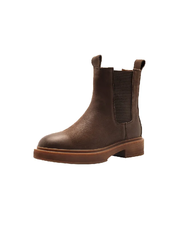 Bid Farewell To The Old Season Winter Autumn Side Elastic Chelsea Boots